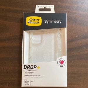 Clear Glitter OtterBox Drop + Phone Case for iPhone 11 Pro / Xs / X